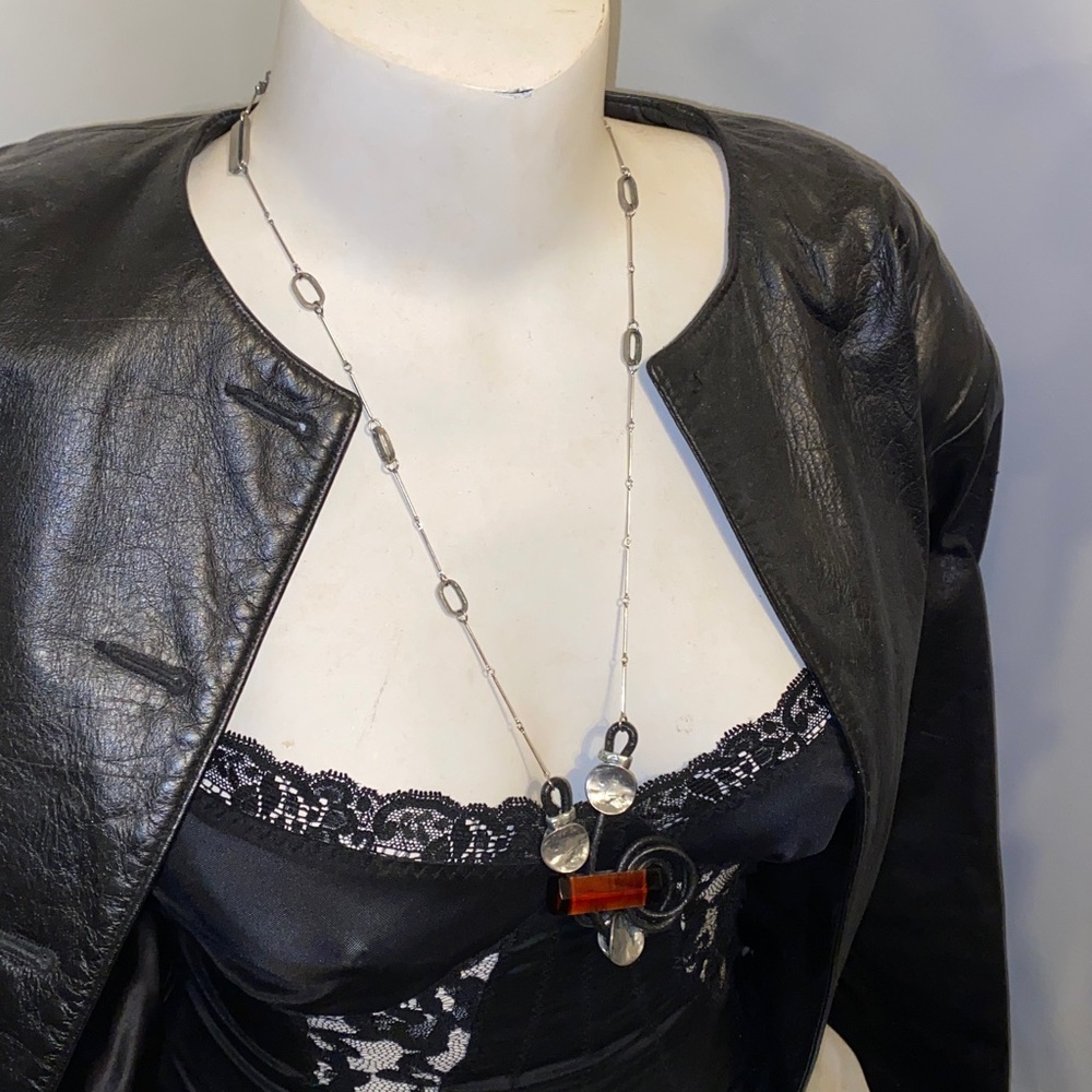 Anne Marie Chagnon Designer Metalwork Necklace